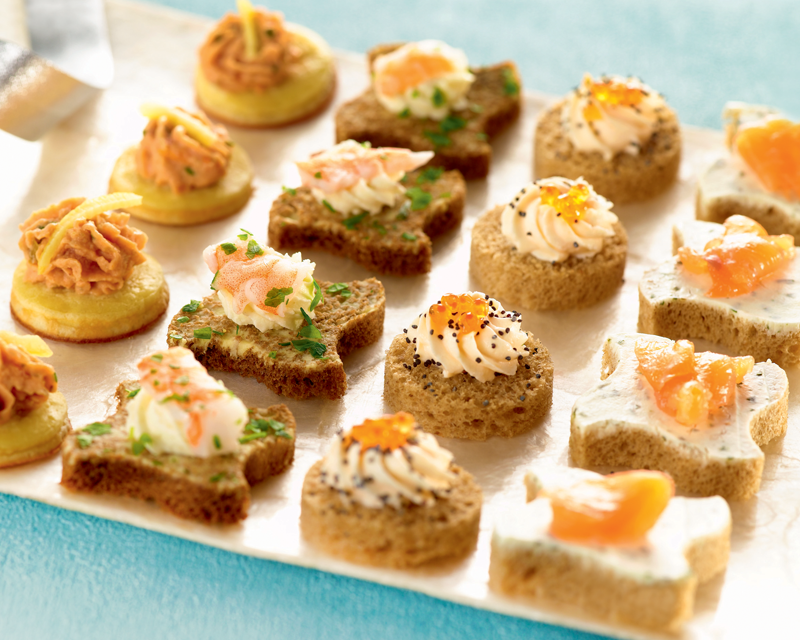 40 Seafood Canapés