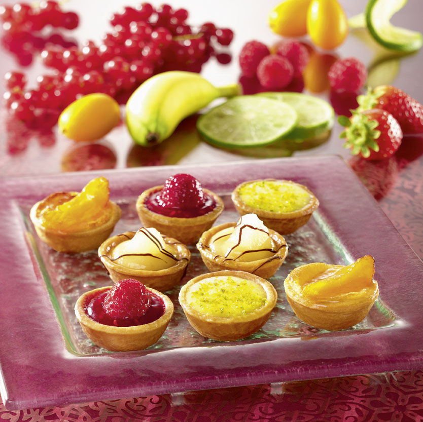 32 French Mini Fruit Tarts